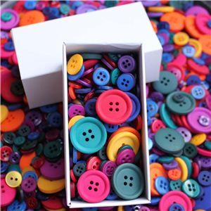 Button Box - Cosy Brights